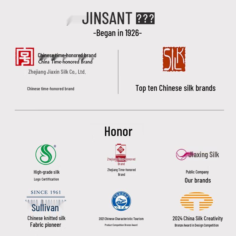 Jinsanta Floral Mulberry Silk Scarf Gift Box