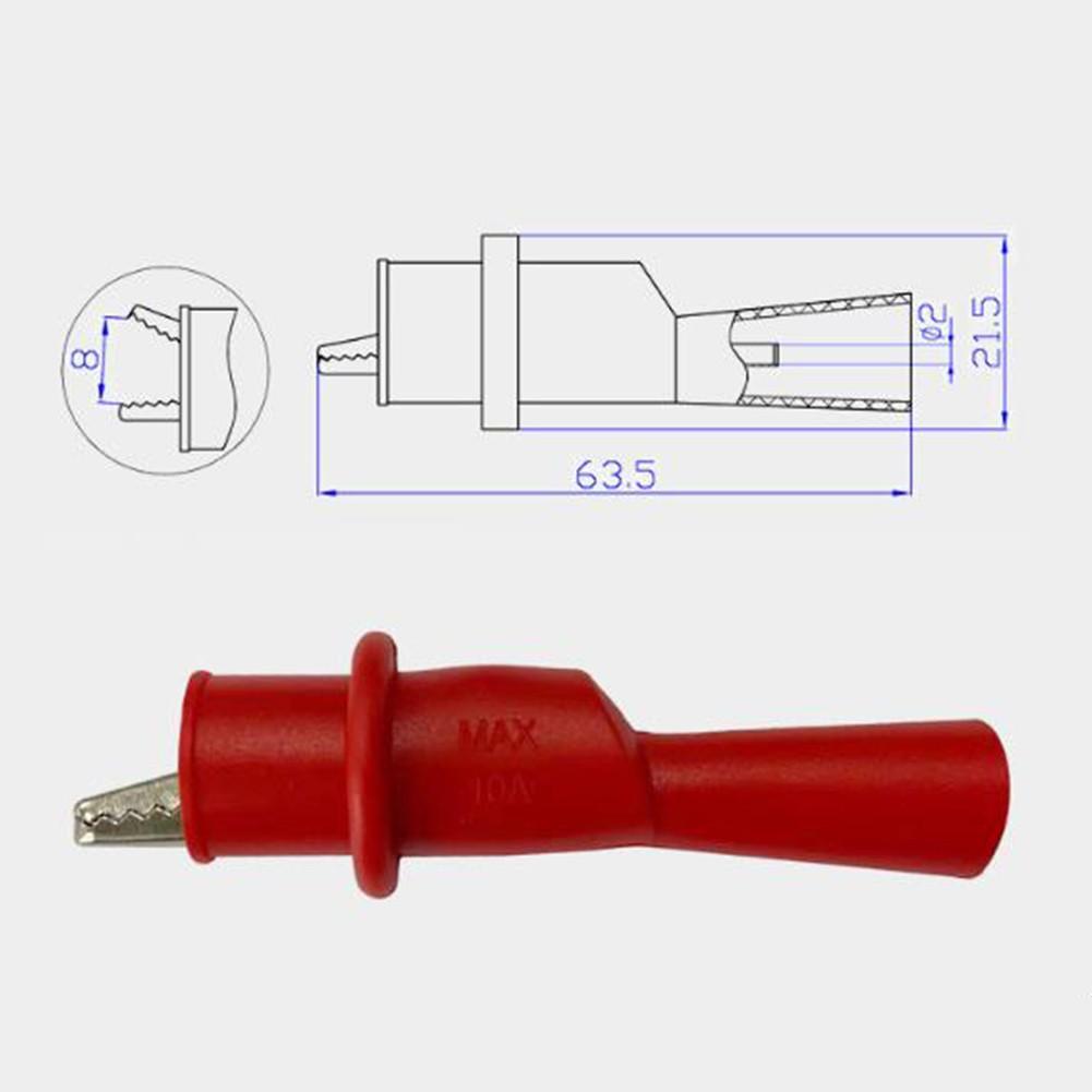Optional 10A 1000V Multimeter Test  Electrical For Alligator Clip Probe Tool