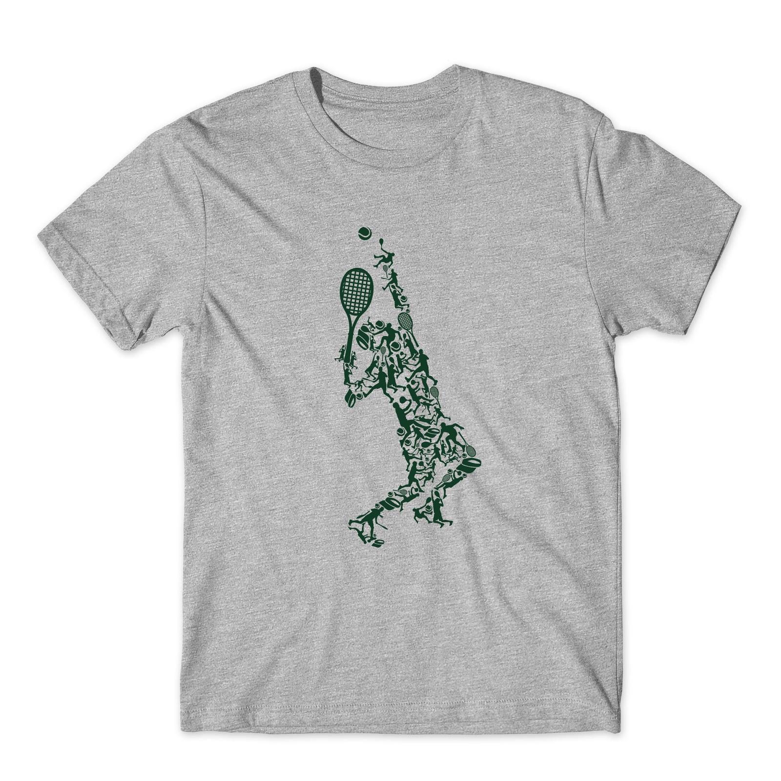 Tennis Ball Player Sports Game Tennis Racket T-Shirt Mens Womens Tees Top Youth Unisex 2XL