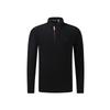 Comfortable Versatile Simple Polo Shirt Men Tops Deep-Black A11M645201FBK