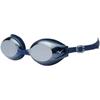 Mizuno Swimming Goggles N3JEC611 Unisex Mirror (Cushioned Type) Blue/Silver