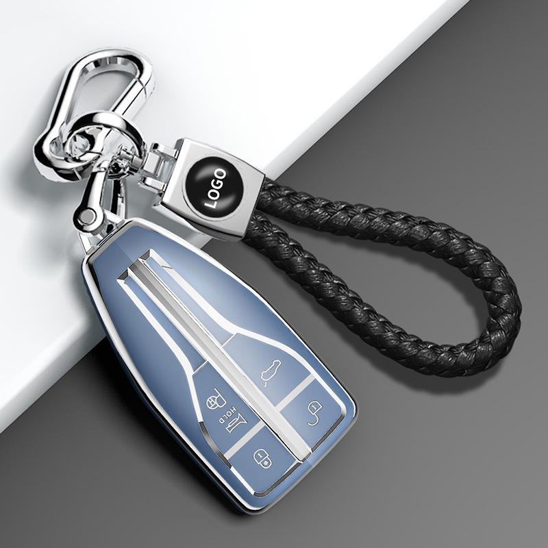 High-End Protective Key Case for Hongqi Models HS5, HS7, H5, H9, HS9, H7