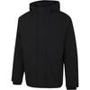 Wuzong Warm Solid Color Zip-Up Jacket Men Jacket Black KS6483