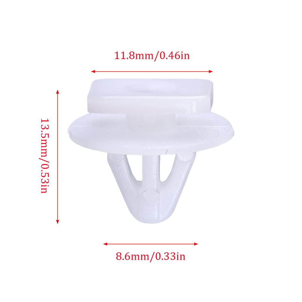 9114743 for Vauxhall Corsa Combo Corsavan Exterior Wheel Arch Wing and Fender Trim Clips Fasteners