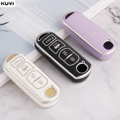 2 3 4 Buttons New Tpu Car Key Case Cover Shell Fob For Mazda Atenza Axela 2 3 6 Demio Cx-5 Cx5 Cx-3 Cx7 Cx-9 Cx30