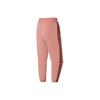 Li Ning Color Block High Waist Elastic Quick Dry Sports Pants Women Bottoms Pink AYKS356-7