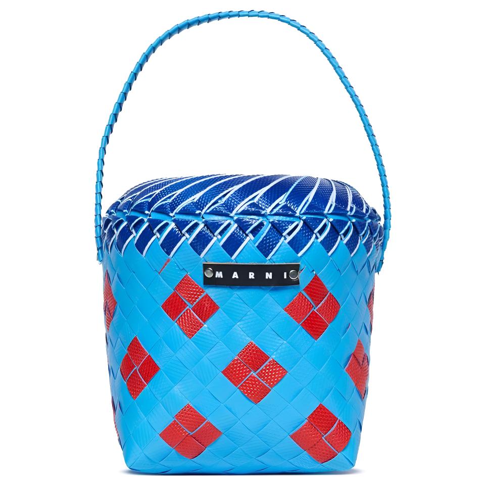 

Marni Beach Party Logo Open Tote Bag Kids Handbags Blue Red M01483M00IW0MC73 Basic Set (Bag+Dust Bag)
