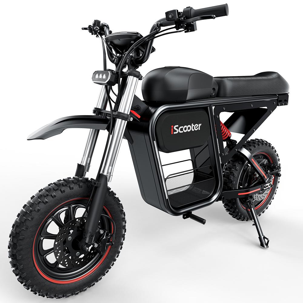 Patinete Eléctrico iScooter DX5 Max, Batería de 52V 20AH, Frenos de Disco Hidráulicos Dobles y Pantalla a Color NFC