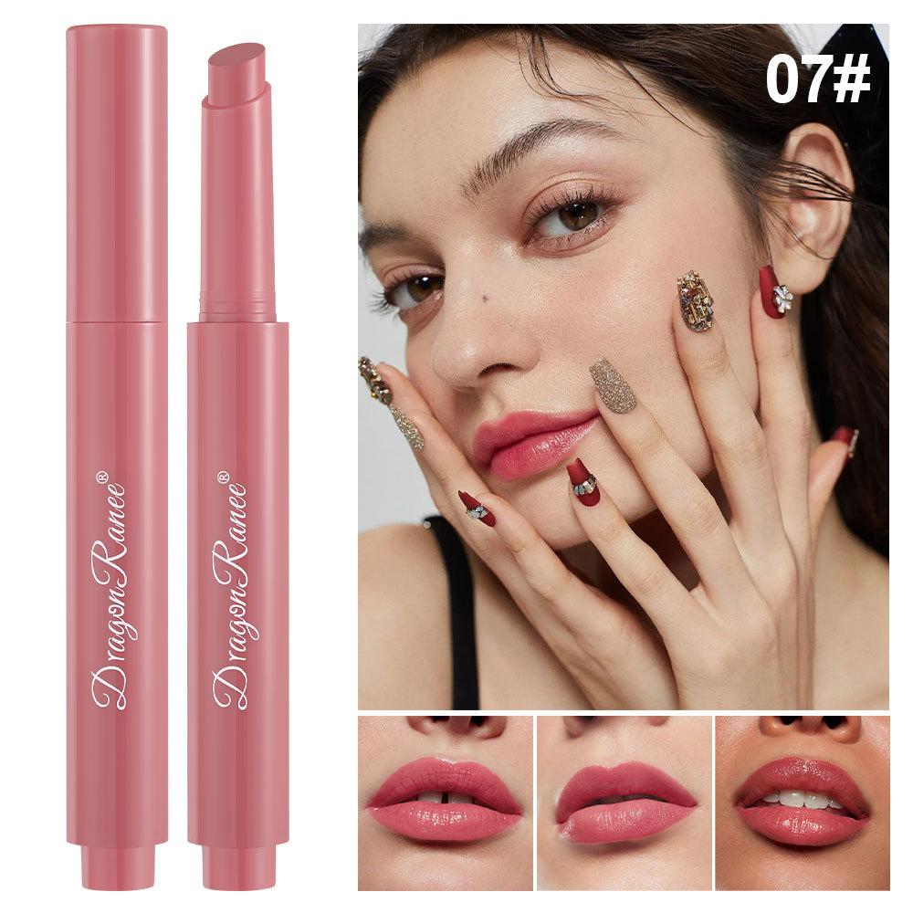 Lip Press Lippenstiftstift Lipgloss Feuchtigkeitsspendender Lipgloss Spiegel Falten auf den Lippen ausgleichend Feuchtigkeitsspendender Lippenstift