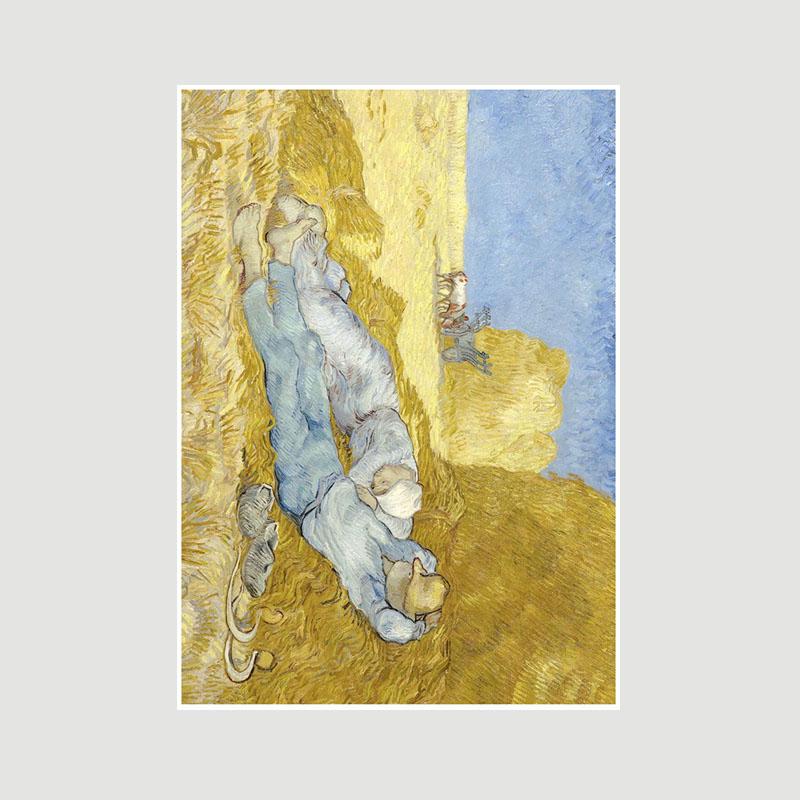 Modern Home Decor Famous Oil Painting Poster Vintage White Paper Poster Wall Art Pictures Living Room Bedroom Bar Cafe Decoration Mural