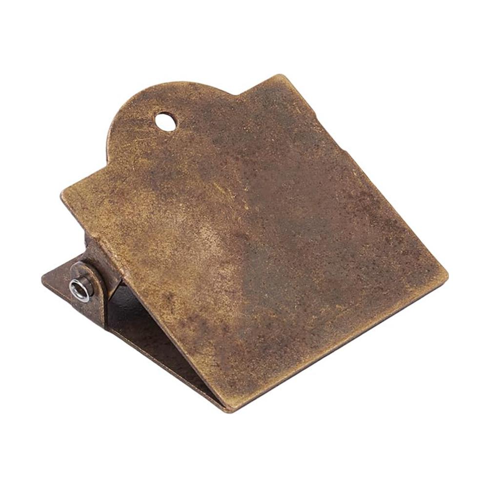 

Metal Small Binder Clamps Antique Bronze Travelers Notebook Clips New Blank Book Clip Office