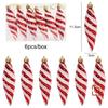Christmas Candy Crutch Lollipop Party Decoration Christmas Ball Hanging Pendant Ornament  Red White Candy Lollipop Cane Decors