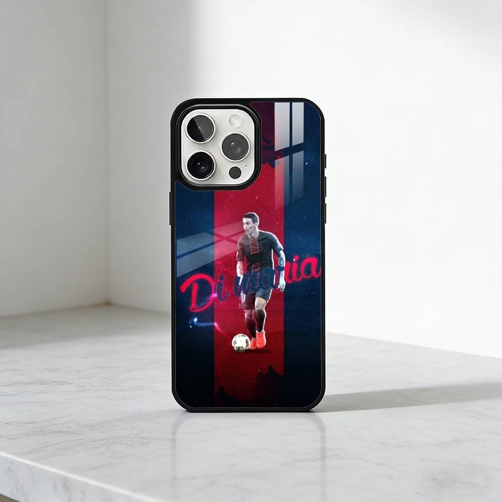 A-Angel Di M-Maria Football Star Phone Case For iPhone17,16,15,14,13 Plus,Pro Max Magnetic For Magsafe Wireless Charging