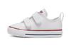 All Star 2V Chuck Taylor Comfortable Low Top Skateboard Shoes White Children Aged 3 7 Years Old 748653C