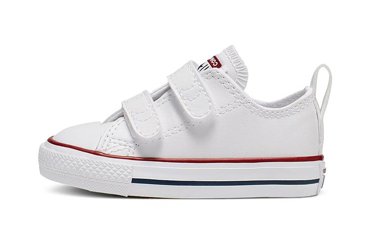 Converse All Star 2V Chuck Taylor Удобные Низкие Кеды для Скейтборда Белые Детские Возраст 3-7 Лет 748653C 26