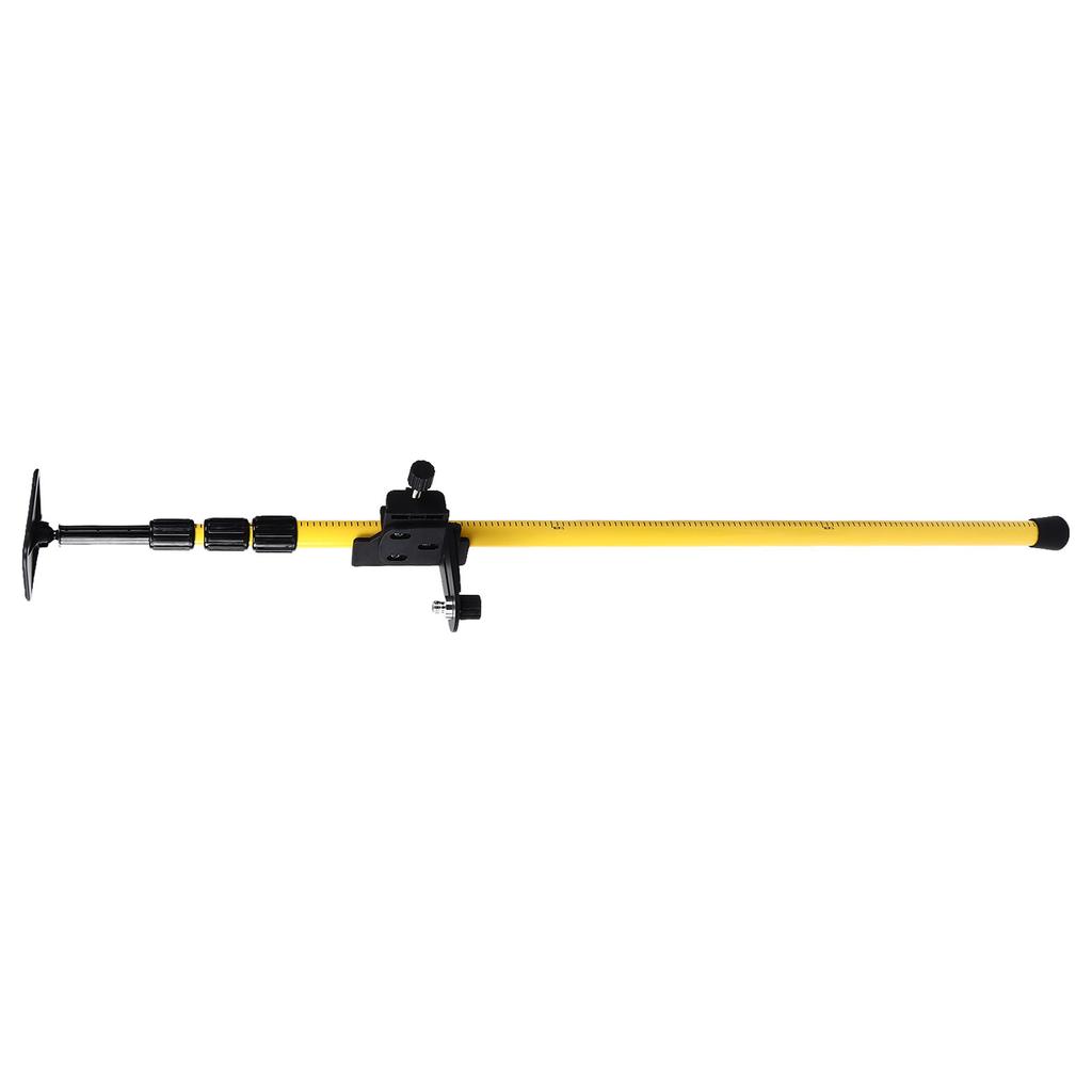 2.8 Meter Laser Leveling Telescoping Pole Adjustable Mounting Pole for Rotary and Line Lasers