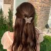 Fashion Butterfly Clamp Clips For Women Elegant Solid Color Hair Accessories For Birthday Gifts