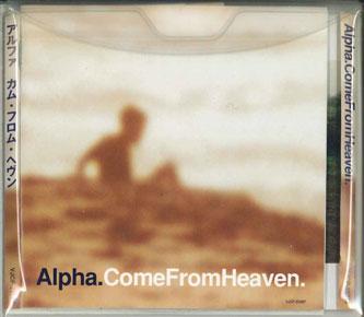 CD ALPHA  Come From Heaven VJCP25387 Melankolic 1997 Japan ObiDance  Electronica Used