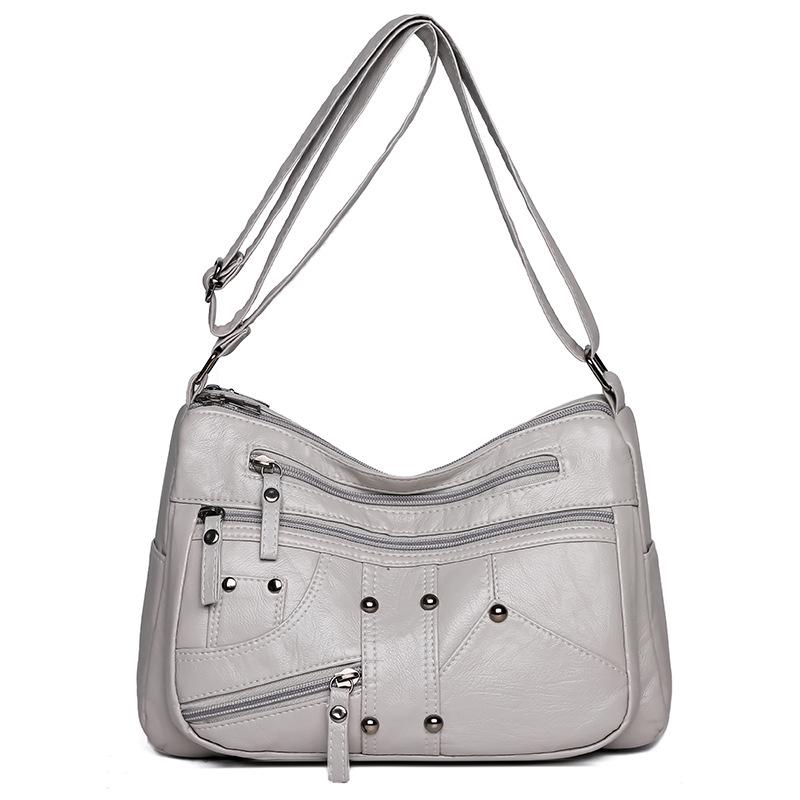 

Сумка для мамы, женская сумка среднего возраста из мягкой кожи, сумка через плечо, сумка через плечо