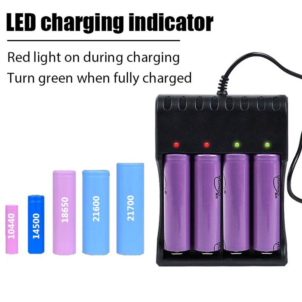 1Pcs USB 18650 Battery Charger  for 10440 14500 16340 18350 18500 26650 Battery