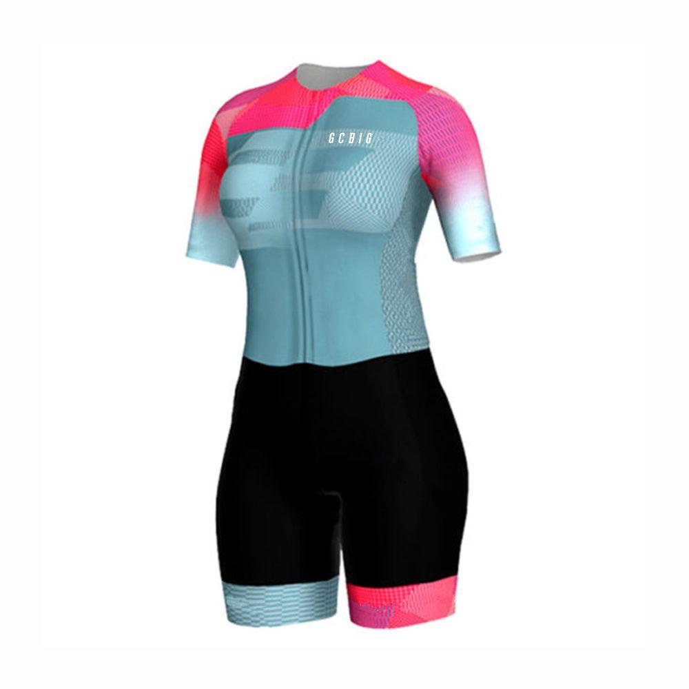 Women Cycling Jersey Triathlon Clothing Tri Suit Skinsuit Conjunto  Bike Body Sport Swim Run Jumpsuit Ropa Ciclismo Hombre