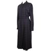 Burberrys Shirt & Skirt setup check vintage black/hair Women Used