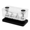 Stromverteilerblock M8 Schraube 4 Klemmen Sammelschiene DC 12V‑48V 300A für Automobil Boot