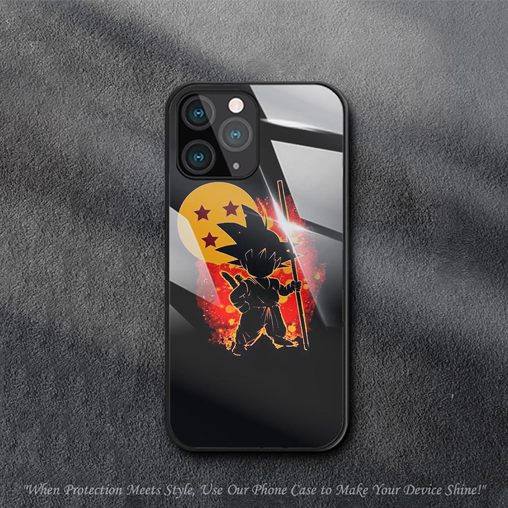 Anime-Balls Goku-Dragon Case For iPhone Samsung Galaxy Redmi Note S 17 16 15 14 13 20 24 25 54 Pro Max Ultra Fe Air Tempered Glass Cover