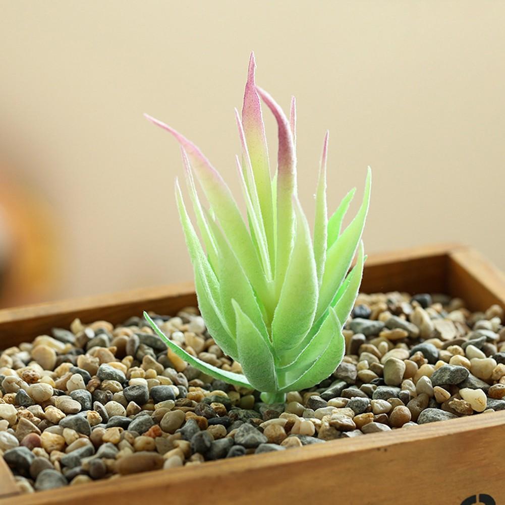 Fake Succulent Plant Simulation Flower Artificial Aloe Plant Easy Maintenance