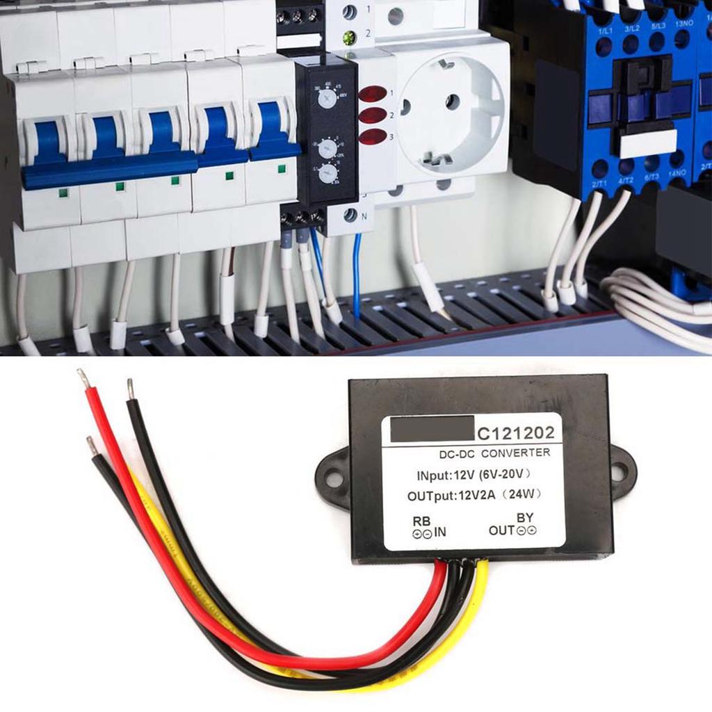 6 20V To 12V 2A Step Up Down Converter Boost Buck Voltage Regulator Module