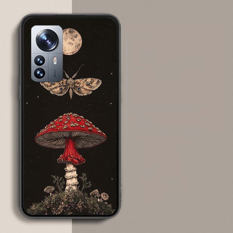 

Colorful Mushroom Phone Case For Redmi Note 15 Pro 5G 14 13 12 Pro Plus 11 11T 11E 11S 10 Pro 10S 9 9S Cover Cell Clear with Sui Redmi Note 14 Pro 5G