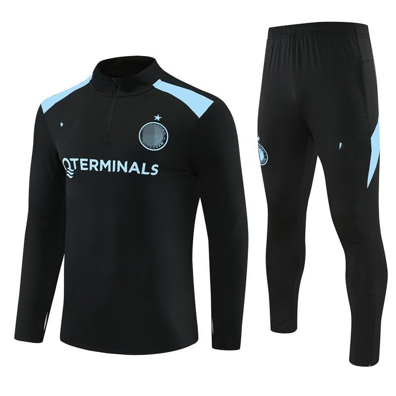 Men Women Long Sleeve Training Suit Set Winter Sports Wear Basketball Football Volleyball