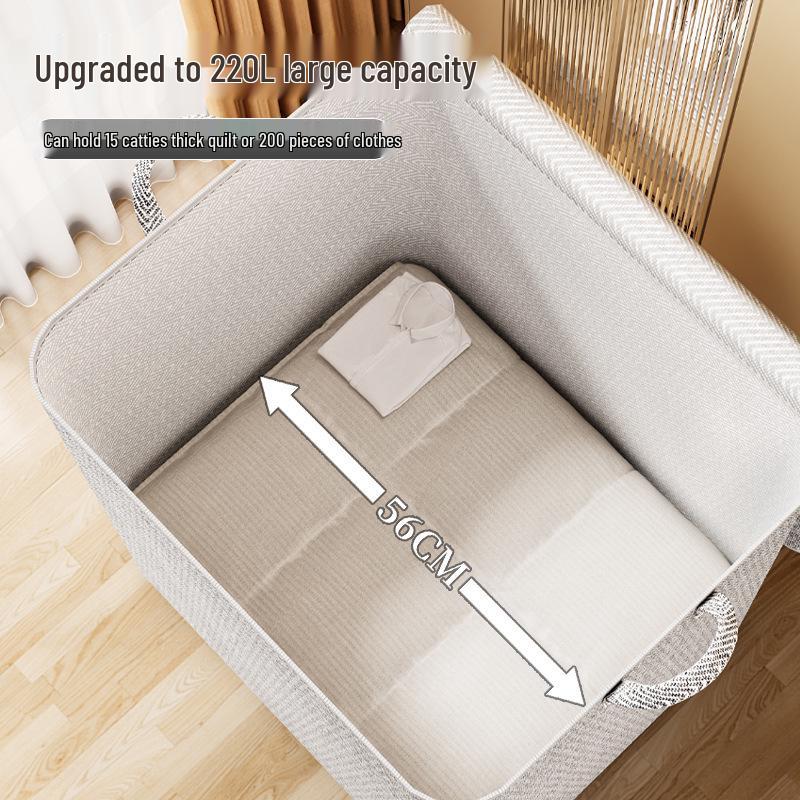 Large Capacity Non-Woven Fabric Storage Bag for Clothes and Quilts