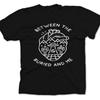 Between the Buried and Me Band schwarzes T-Shirt Unisex-Tee Alle Größen X081 Unisex-T-Shirt