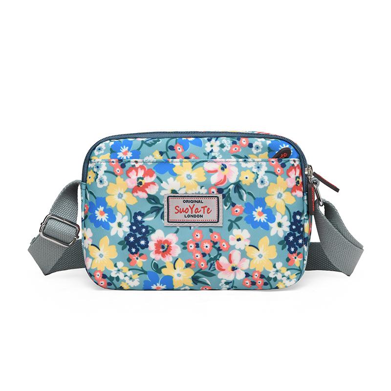 Printed Shoulder Bag Women's Lightweight Crossbody Bag Mother Bag