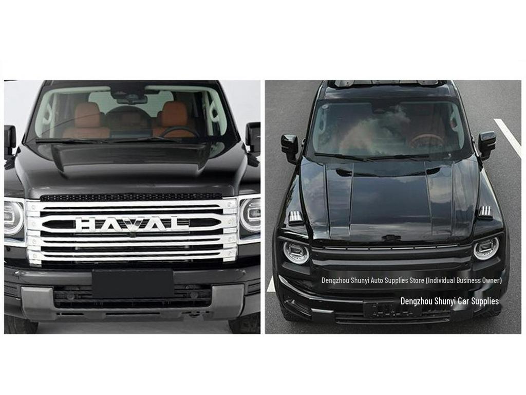 Shunyi Protective Armor Cover for Haval H9 Hood: 2nd Gen Off-Road Modification