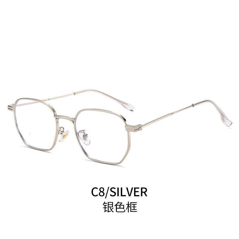 

Stylish Metal Square Sunglasses For Women & Men Uv Protection Flat Lens Glasses For A Chic And Trendy Look