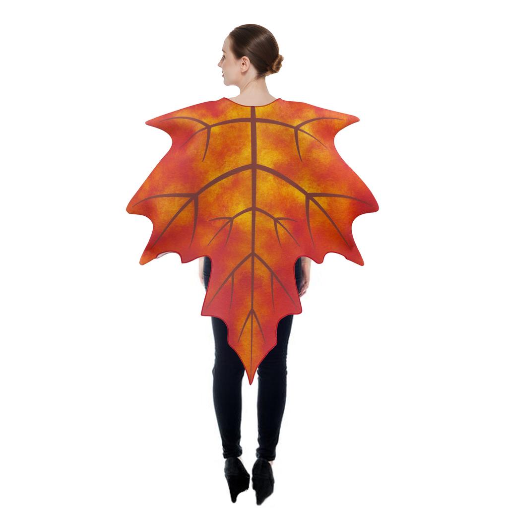 Spring and Autumn Maple Leaf Cosplay Stage Performance Clothes New Sponge Digital Printing Props Role-playing Dress Up Costume