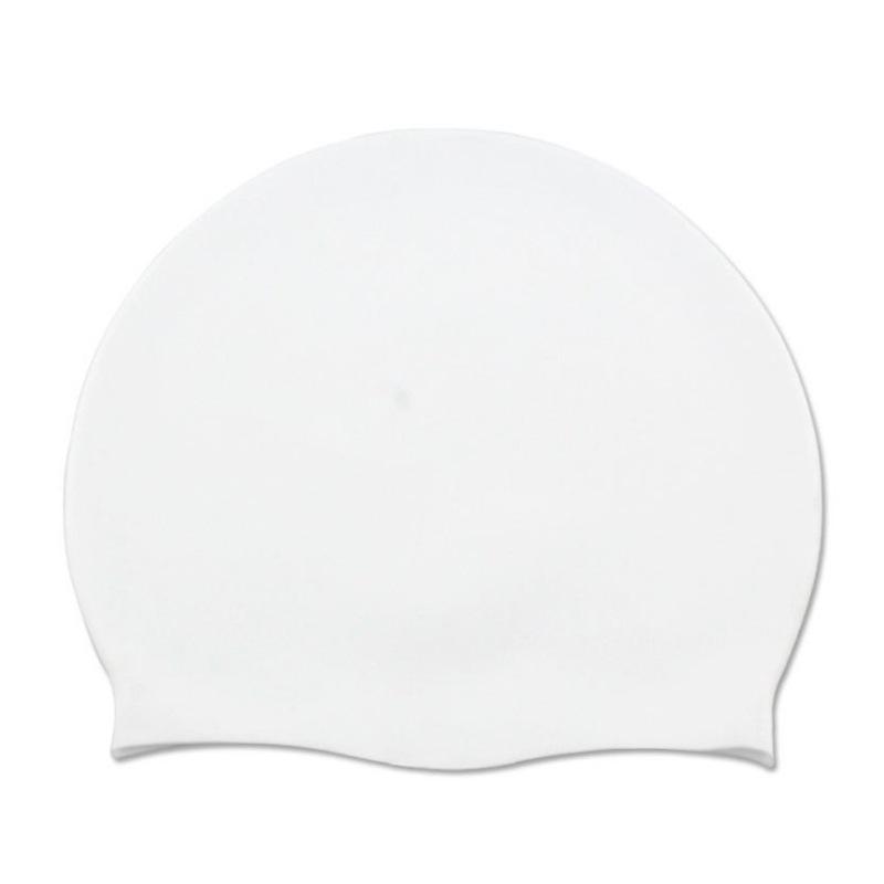 Universal Plus Size Silicone Swimming Cap for Men, Women, and Children - Comfortable, Non-Tight Fit