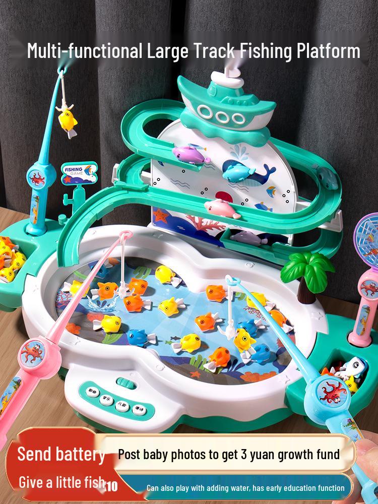 Magnetic Fishing Educational Toy for Children Ages 1-5
