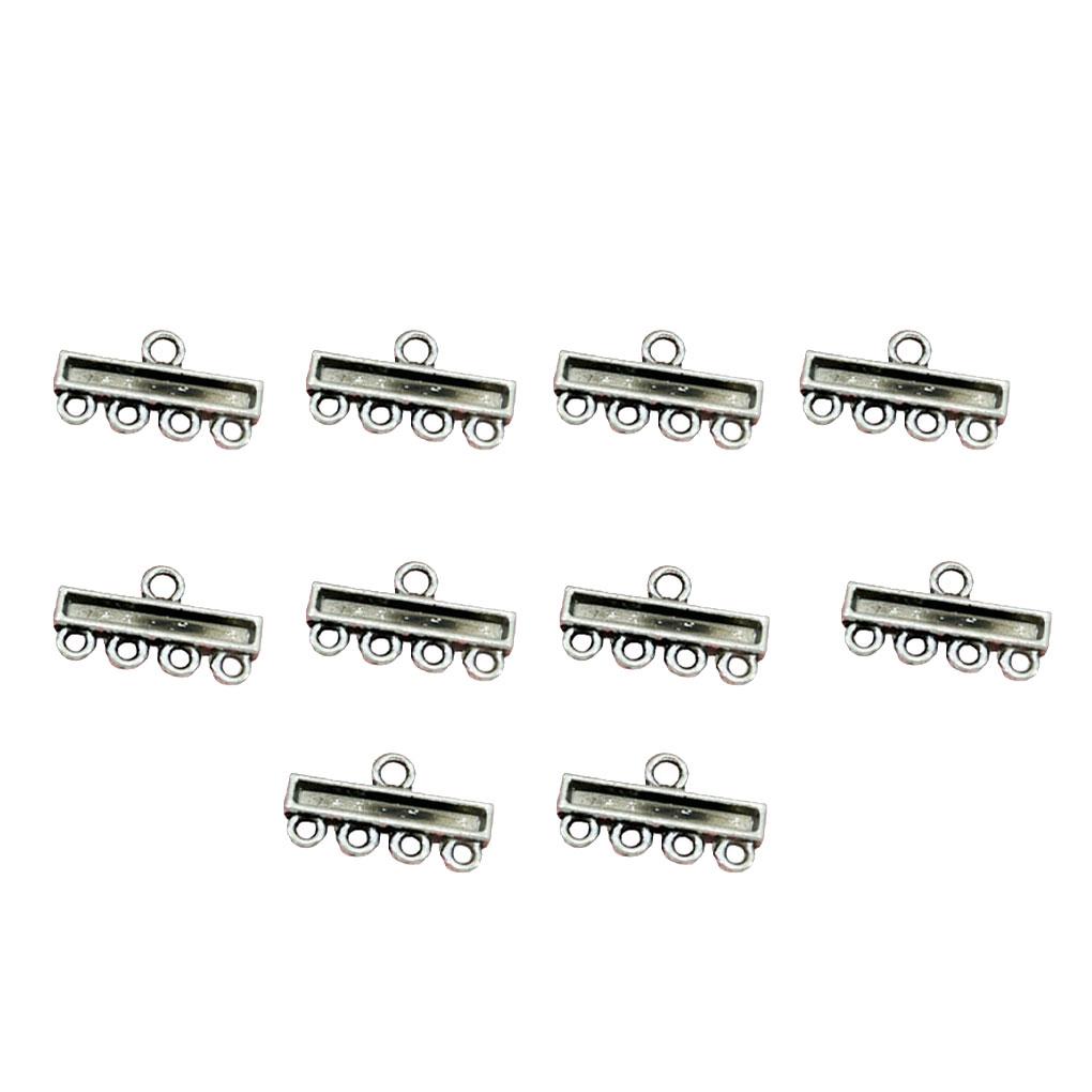 10pcs Connector Jewelry First Porous Connectors Vintage Fashion DIY Linker Necklaces Earrings Accessory Processing