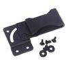 1Set K Sheath Waist Clip Accessories Outdoor Carry K Sheath Back Clip With Screws Waist Clip Scabbard Carrying Pocket Clip