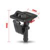 Scheibenwaschdüse Strahlreiniger Sprüher Schwarzer Kunststoff 55156728AB Passend für Jeep Wrangler TJ JK 2002 2003 2004 2005 2006