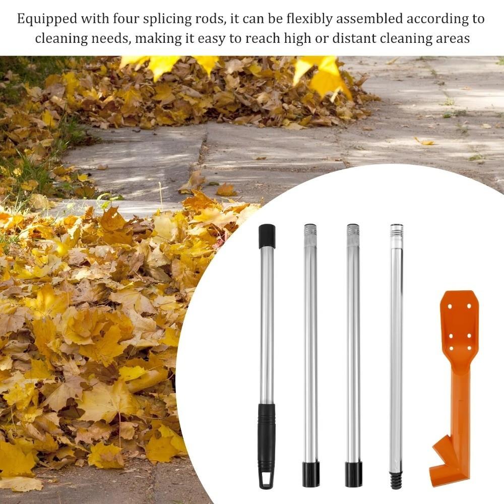 Abrasion Resistance Pipe Cleaners Tool Long Handle Roofing Leaf Shove  for Home Residence