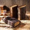 Thick Retro Chinese Style Cowhide Planner Diary Notebook with Cowhide Paper