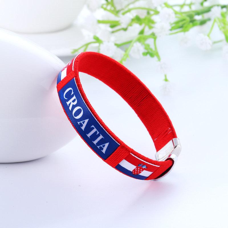 2026 World Cup National Team Bracelet Football Fan Bracelet