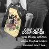 Cartoon Fröhlicher Maulwurf Isolierte Lunchtaschen Krtek Kleiner Maulwurf Tragbare Thermokühltasche Lebensmittel Lunchbox Outdoor Camping Reise