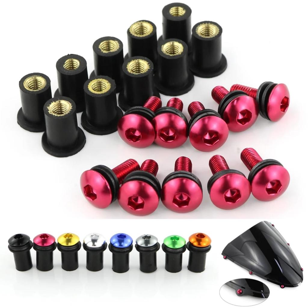 Motorcycle Windscreen Screws Compatible With Ducati 748 916 996 Motorcycle