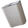Double Compartment Rubbish Bin Kitchen Waste Garbage Bin Dual Trash Can for Home Restaurant