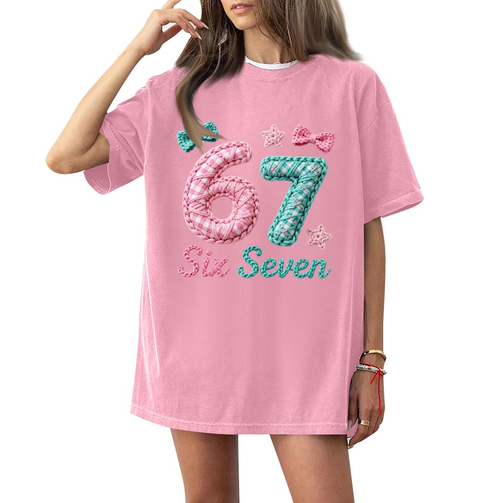 Women‘’ Shirts Short Sleeve Shirts Solid Color Pullover Summer Spring Tops Blouses